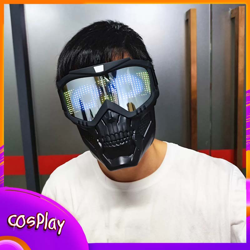 Cosplay Prop Pattern - Cyber Punk Mask Cosplay Costumes Tactics