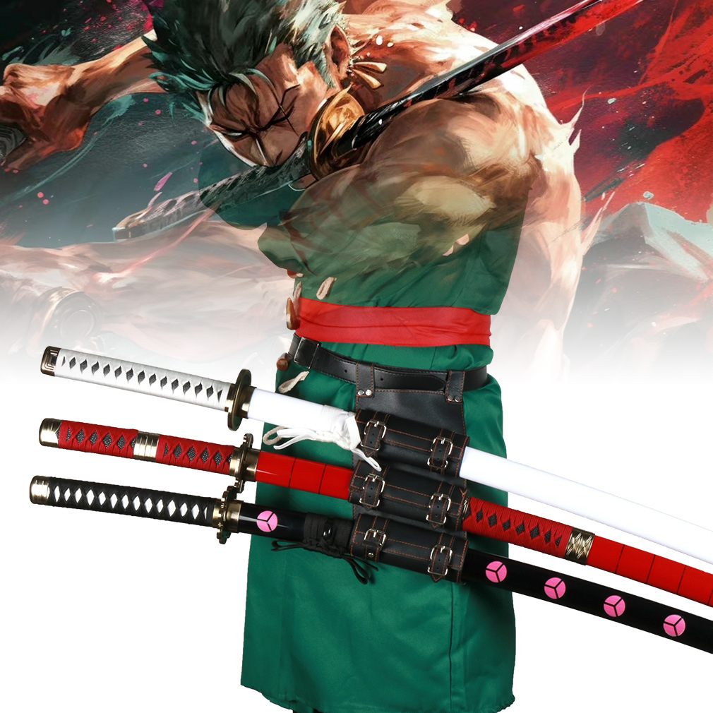 Cosplay Prop Katana - 40incn Roronoa Zoro Katana Ninja Knife