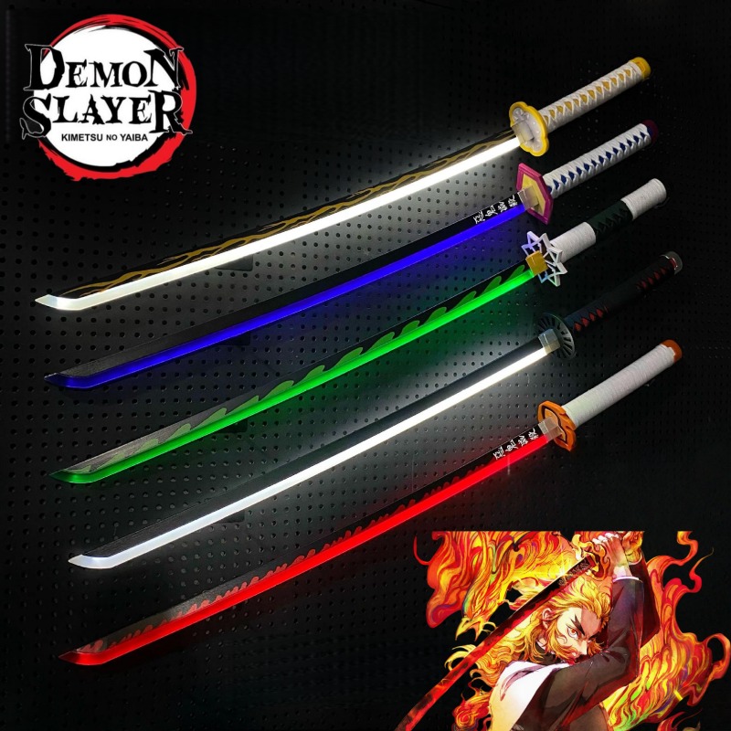 Cosplay Prop Katana - 104cm Bright Katana LED Light Sword