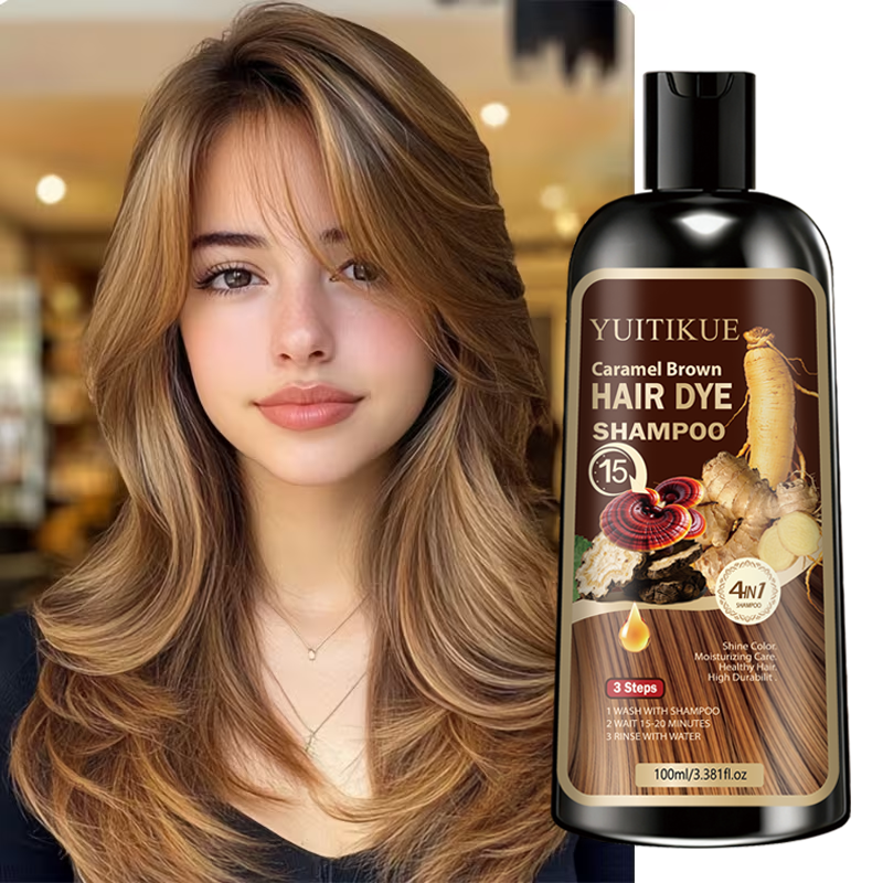 Hair Spray Color - YUITIKUE 4-in-1 Caramel Brown Hair Dye