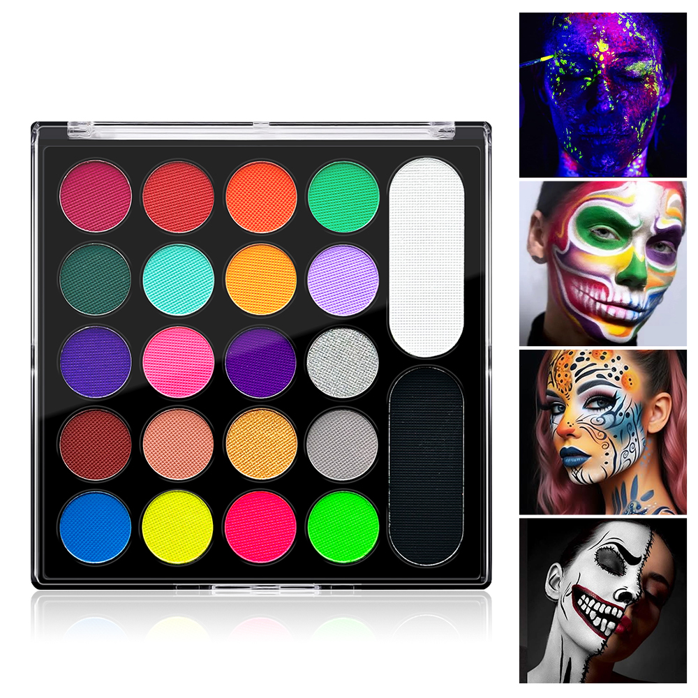 22 Color Face Body Painting Ki - Cosplay Prop Paint recension och pris