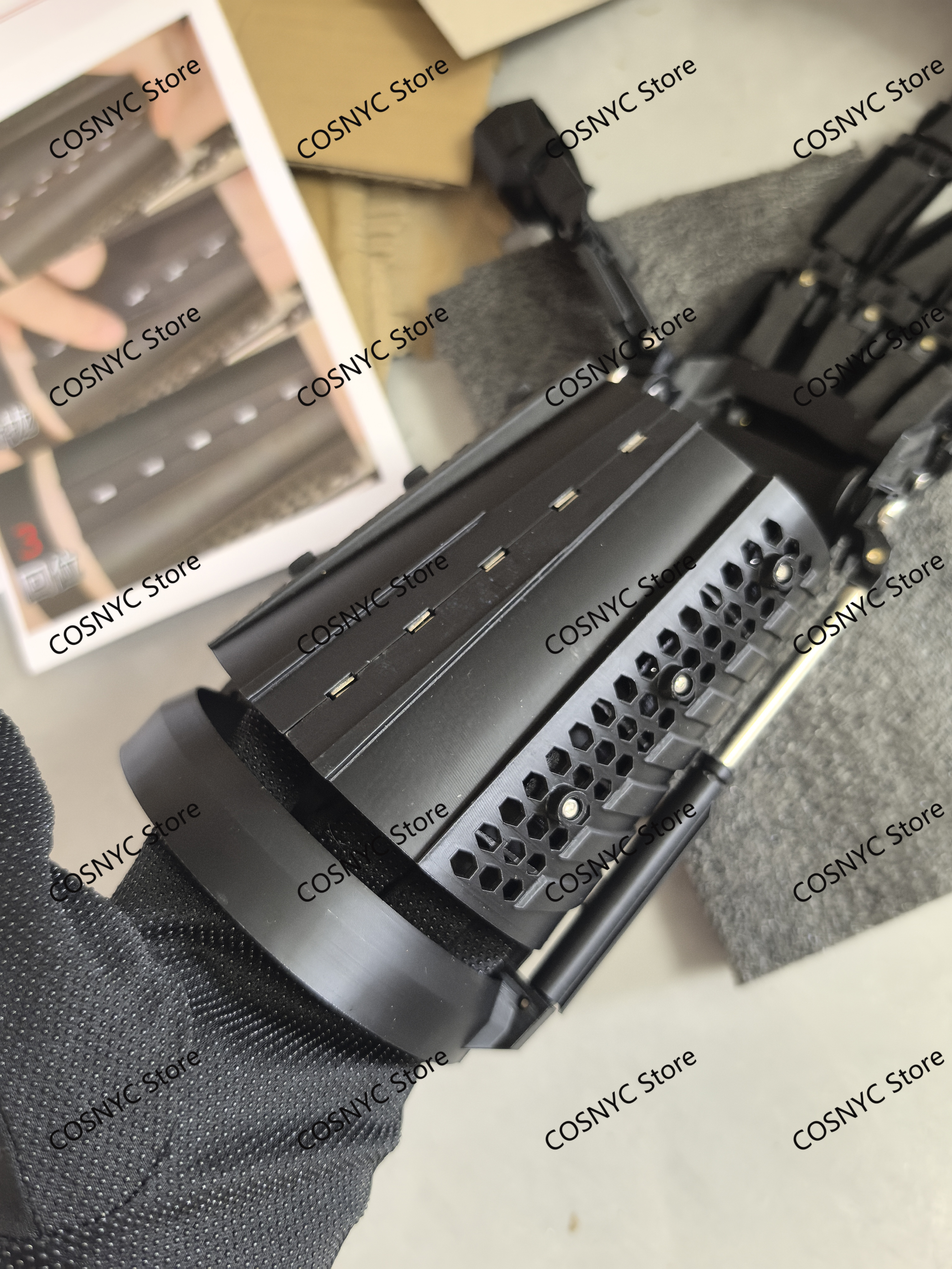 Wearable Machinery Gauntlet Cy - Cosplay Prop 3D Print recension och pris