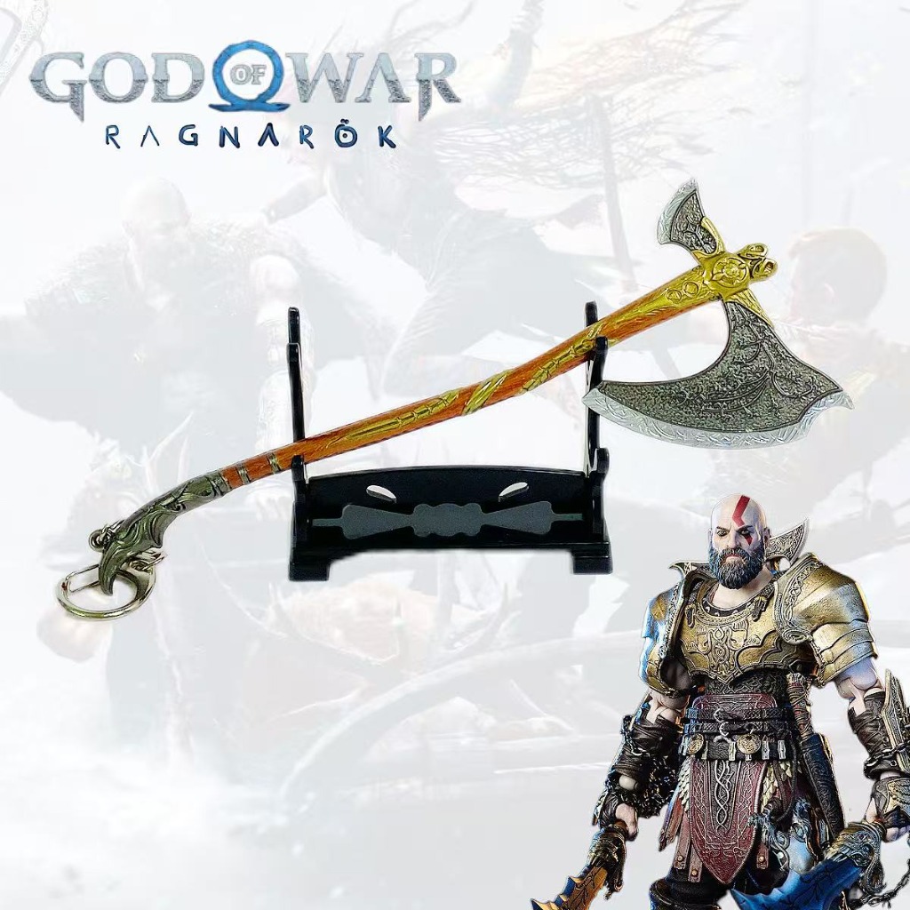 7inch God Of War Ragnarok Levi - Cosplay Prop Axe recension och pris
