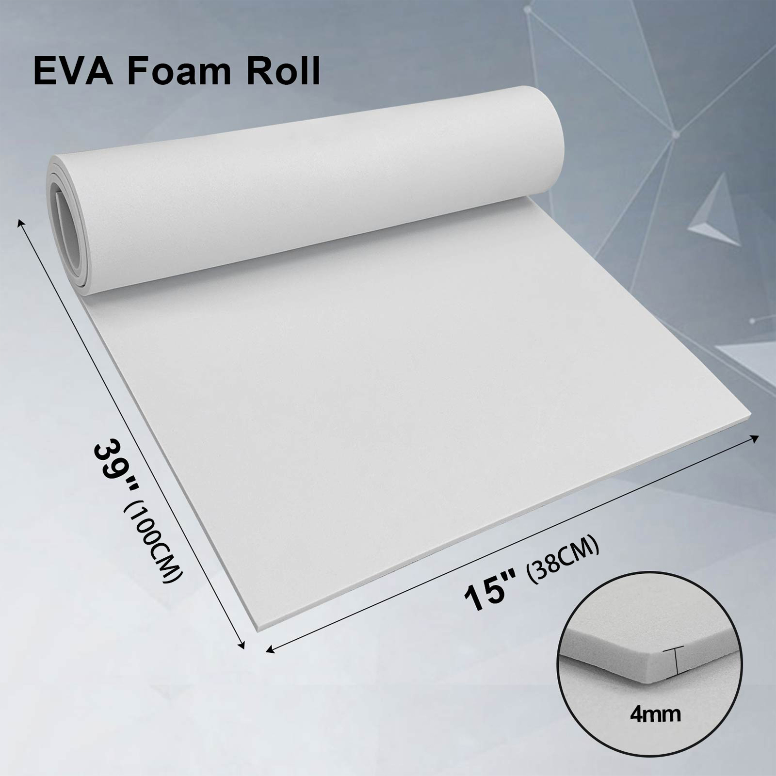 EVA Foam Roll Sponge Paper  2m - Eva Foam Sheet recension och pris