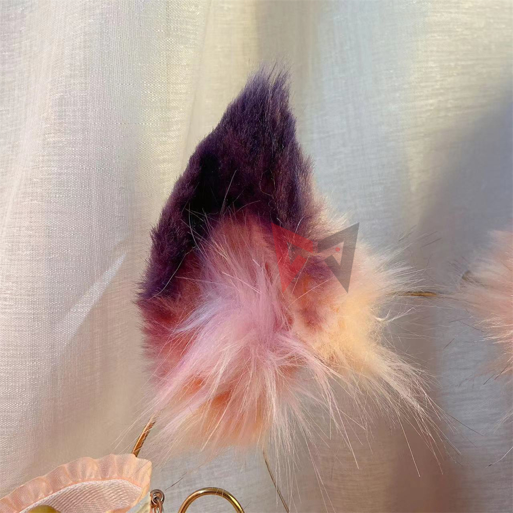 New Handmade Work Pink Fox Ear - Cosplay Prop Works recension och pris
