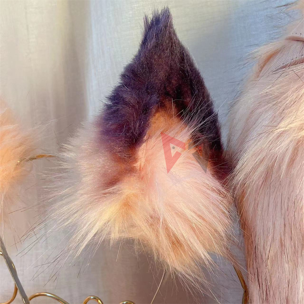 New Handmade Work Pink Fox Ear - Cosplay Prop Works recension och pris