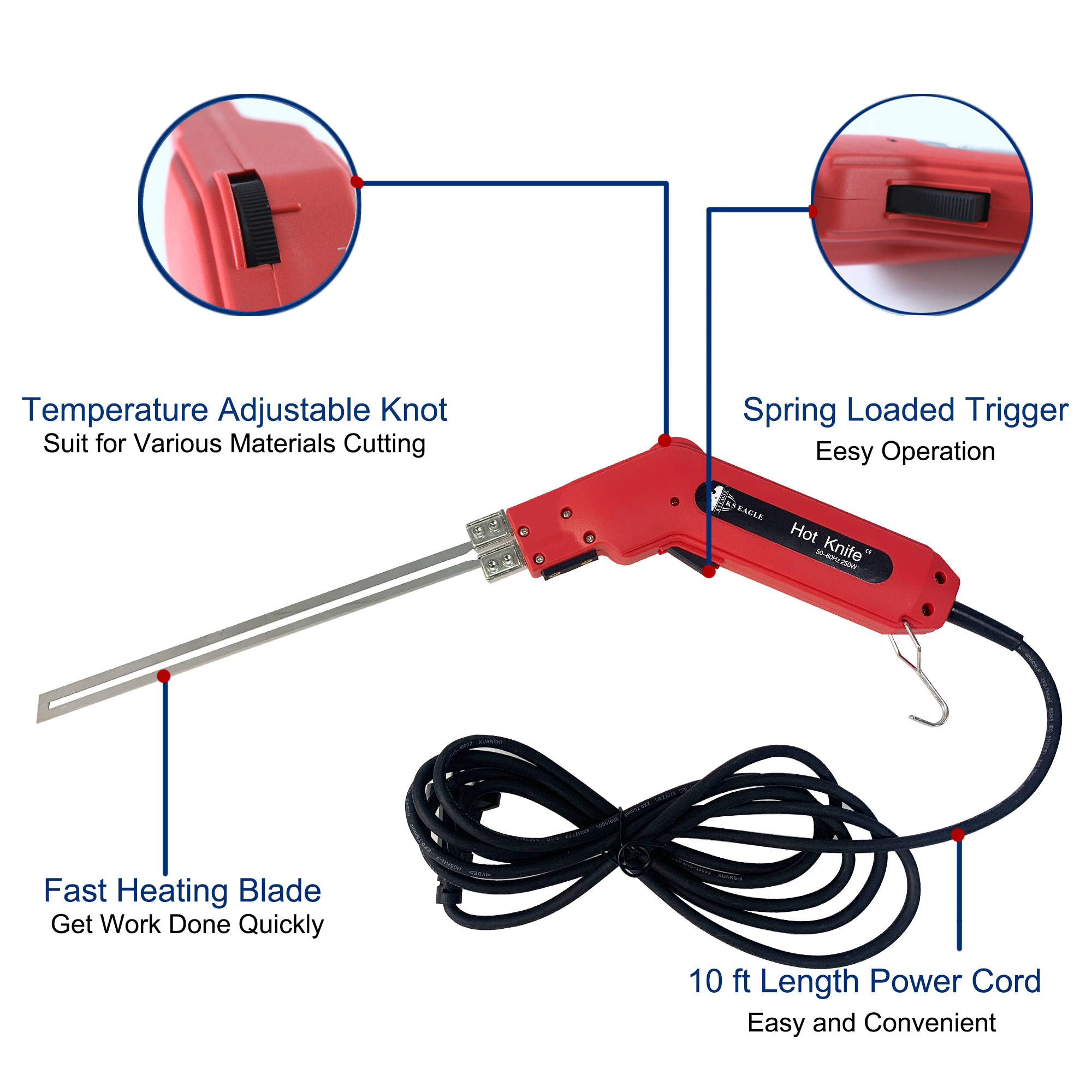 Electric Foam Cutter Kit Foam  - Craft Knife Set recension och pris