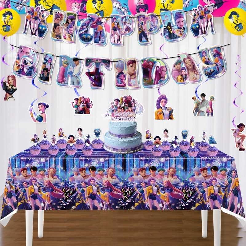 K-Pop Birthday Party Supplies  - Cosplay Prop Kit recension och pris