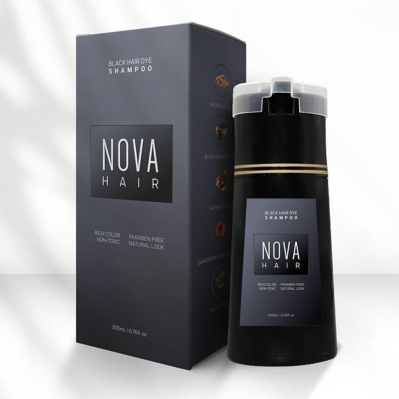 200ml Nova Hair Dye Shampoo Ha - Hair Spray Color recension och pris