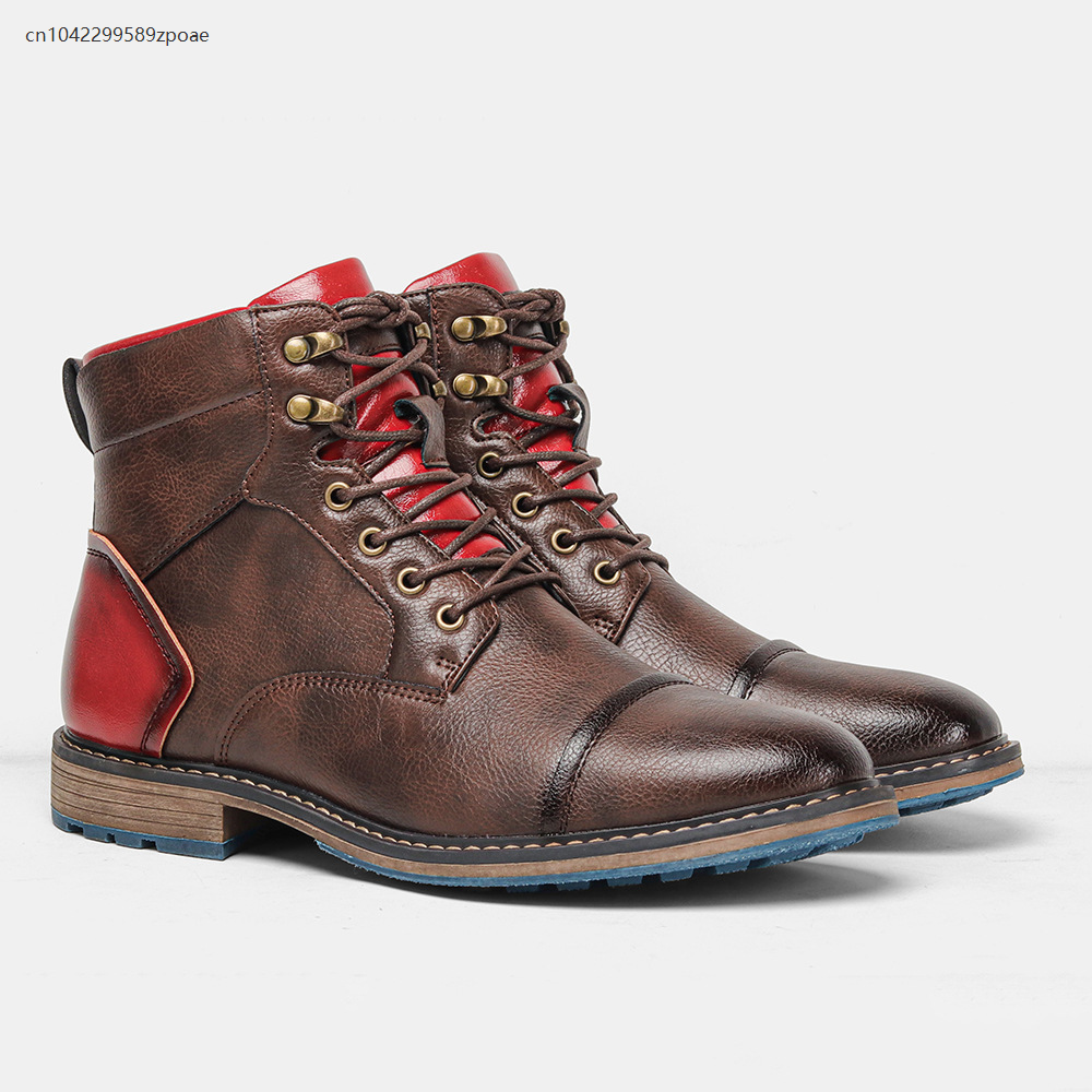 Men's Leather Boots Single Boo - Cosplay Prop Works recension och pris