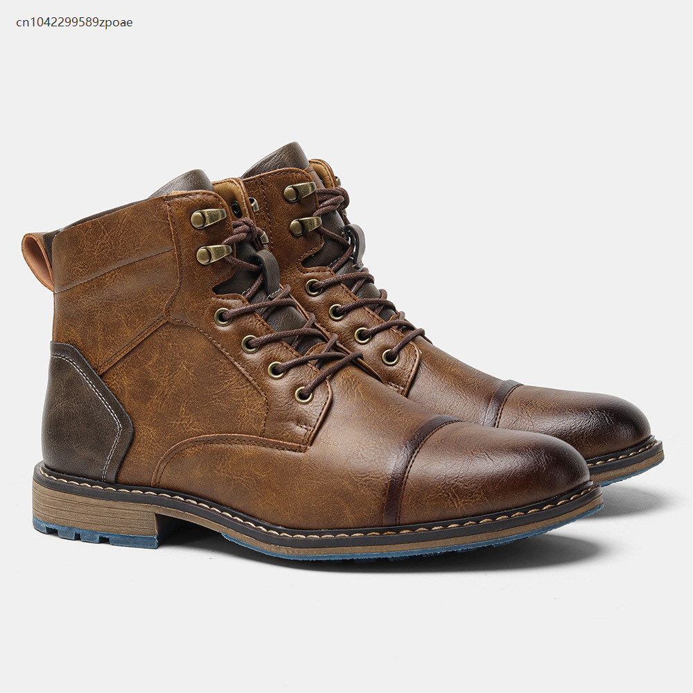 Men's Leather Boots Single Boo - Cosplay Prop Works recension och pris