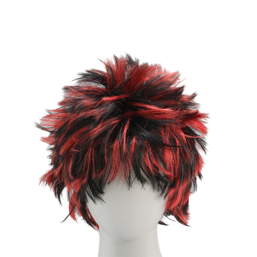 Black Red Afro Wig 11inch Butt - Wig Fiber Net recension och pris