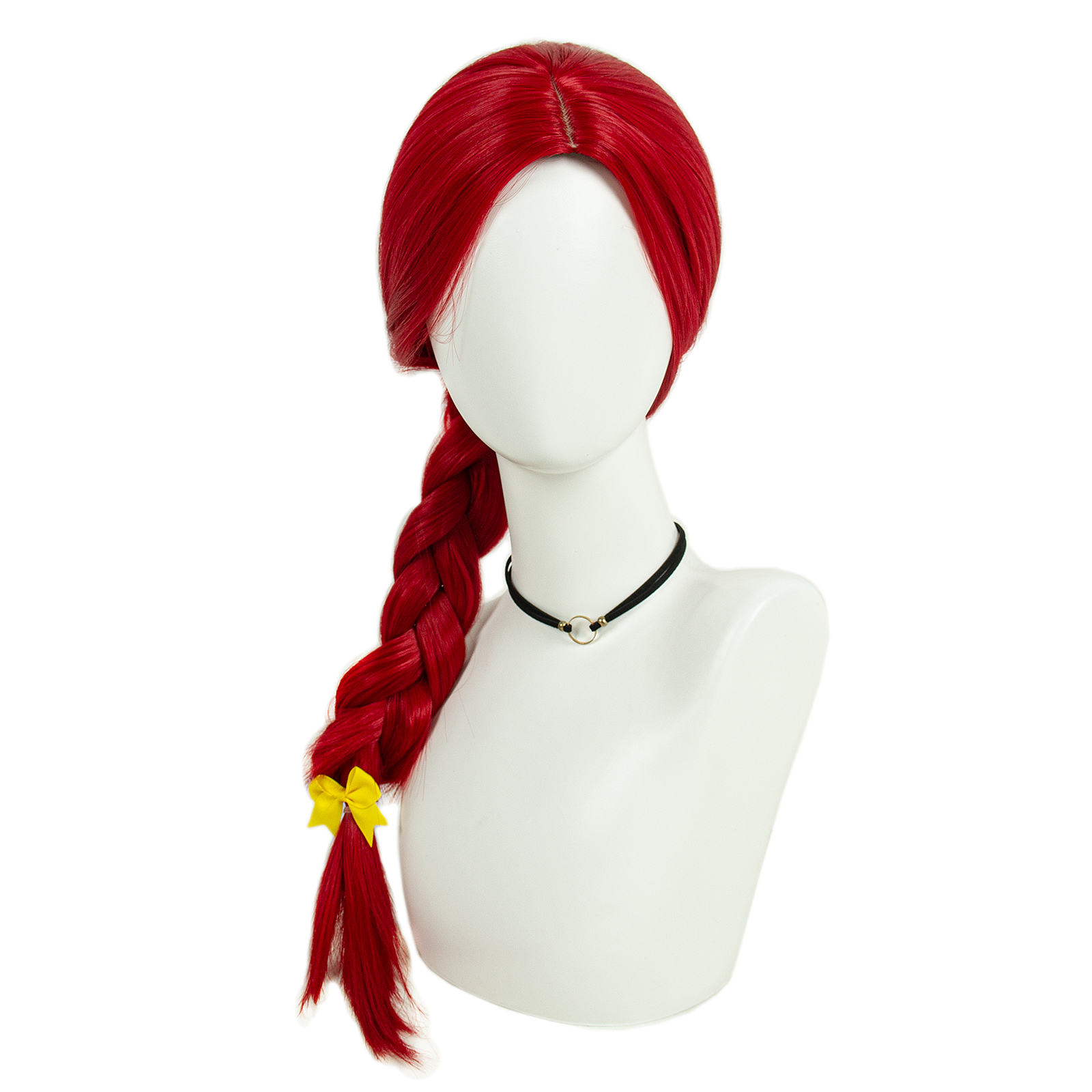 REEWES Jessie Cosplay Wig Red  - Cosplay Prop Bow recension och pris