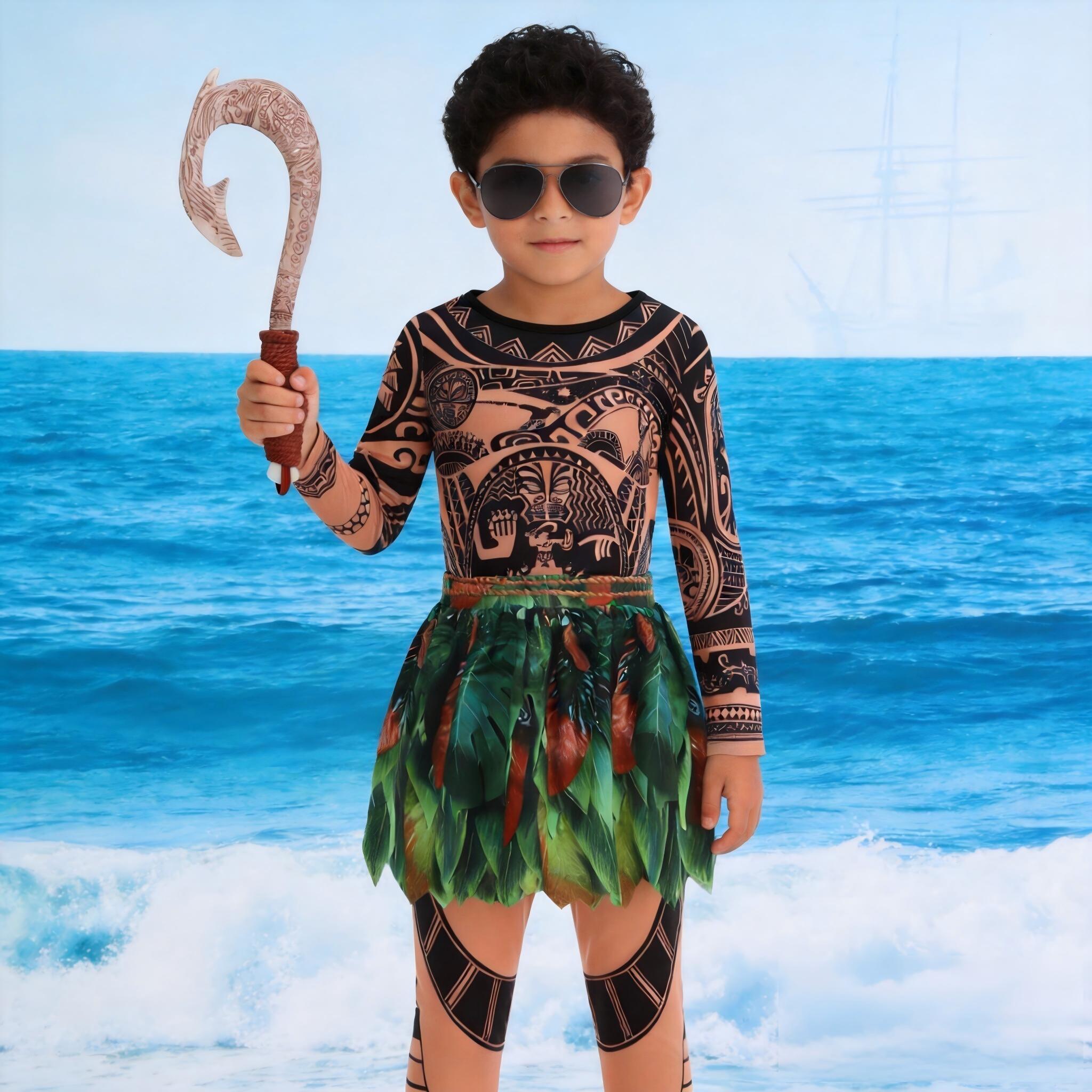 Summer Moana Maui Kids Boys Co - Cosplay Prop Pattern recension och pris