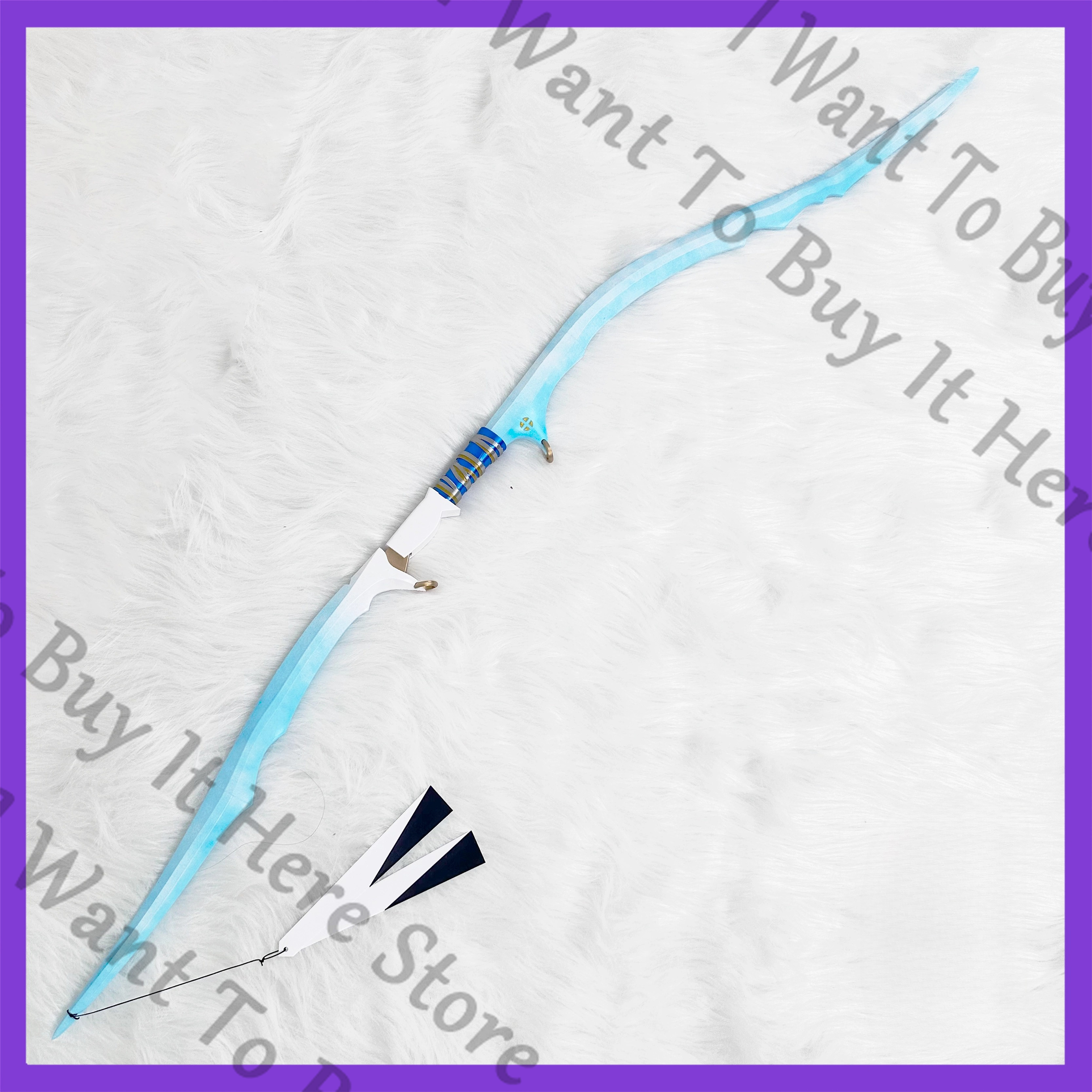 Anime Wuthering Waves Hiyuki C - Cosplay Prop Kit recension och pris