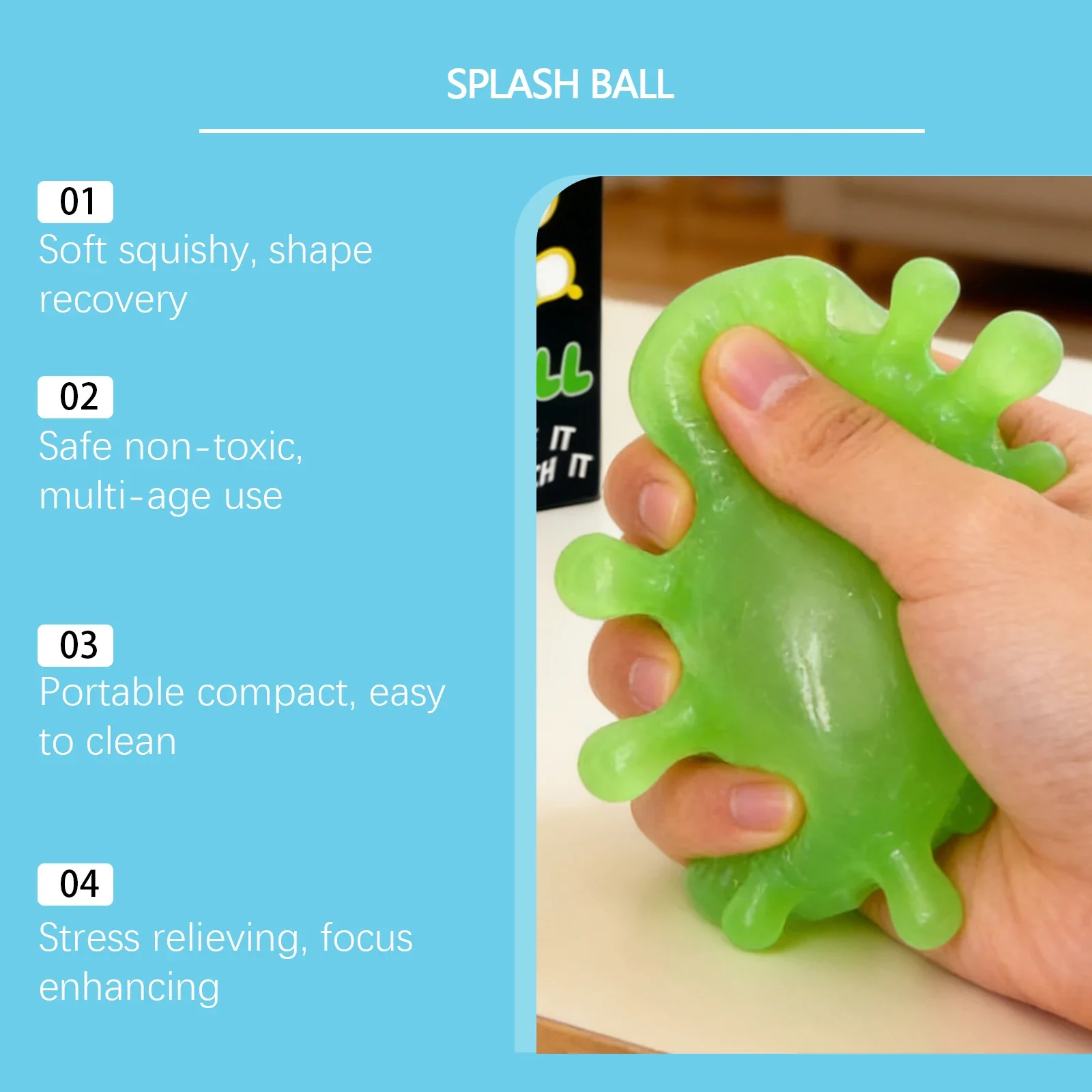 Virus bacteria Squishies Pinch - Cosplay Fireball Prop recension och pris