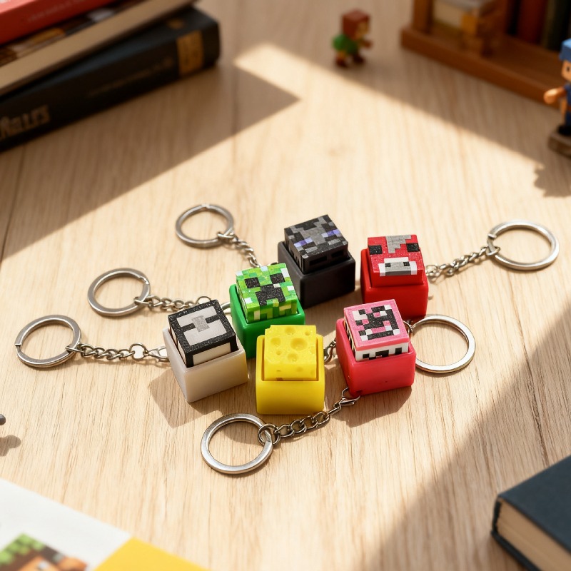 6pcs Hot 3D Printed Minecrafts - Cosplay Prop 3D Print recension och pris