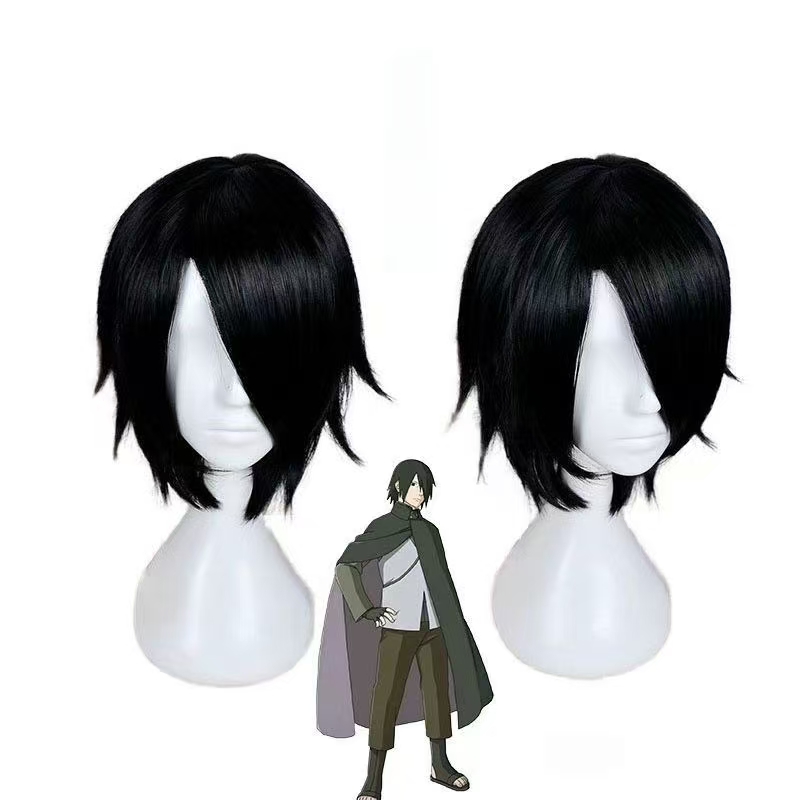 Anime Sasuke Boruto Cosplay Wi - Wig Fiber Net recension och pris