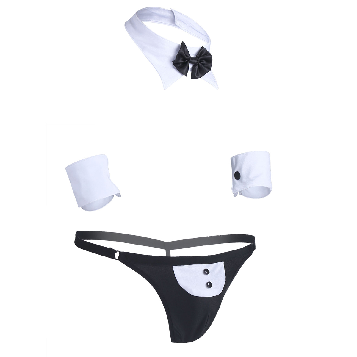 Men Cosplay Waiter Lingerie Se - Cosplay Prop Bow recension och pris