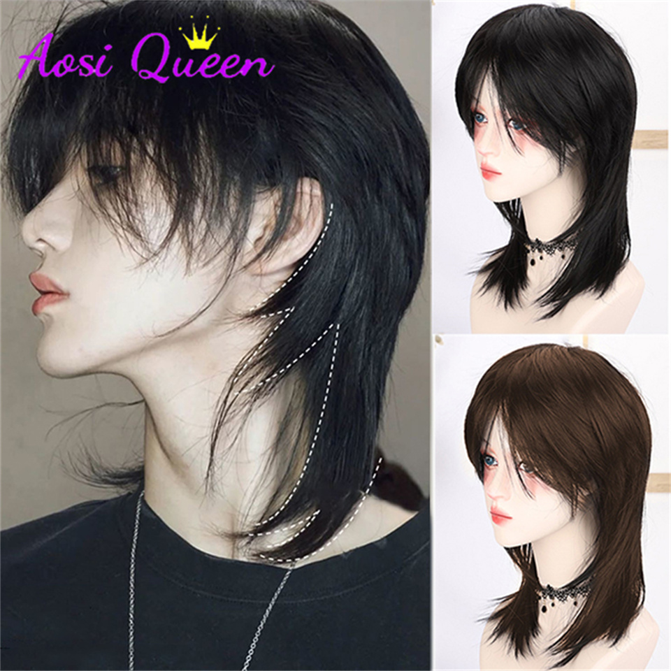 AS Wig Female Short Hair Black - Wig Fiber Net recension och pris