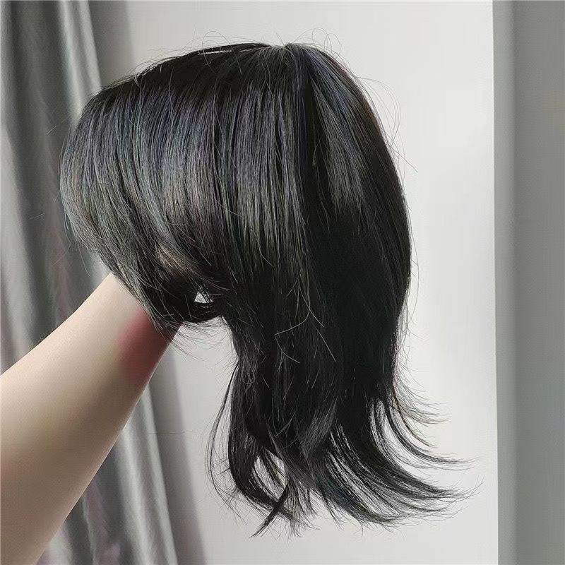 AS Wig Female Short Hair Black - Wig Fiber Net recension och pris