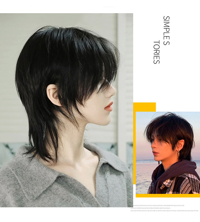 AS Wig Female Short Hair Black - Wig Fiber Net recension och pris