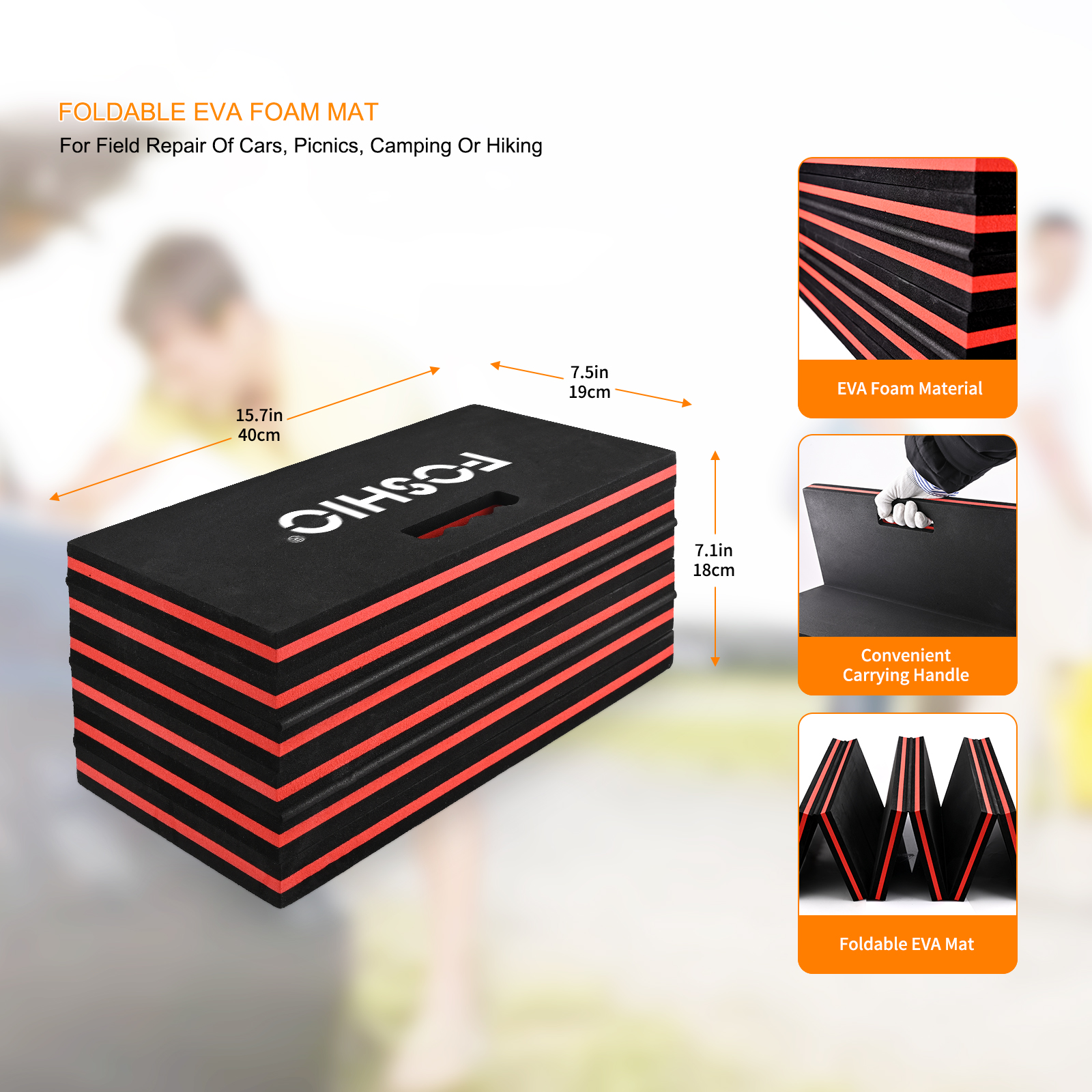 EHDIS 2-Fold/6-Fold Foldable W - Eva Foam Sheet recension och pris