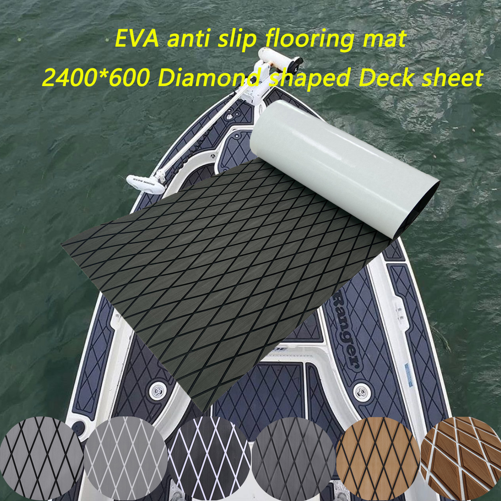 2400*600*6mm Thick Diamonds EV - Eva Foam Sheet recension och pris