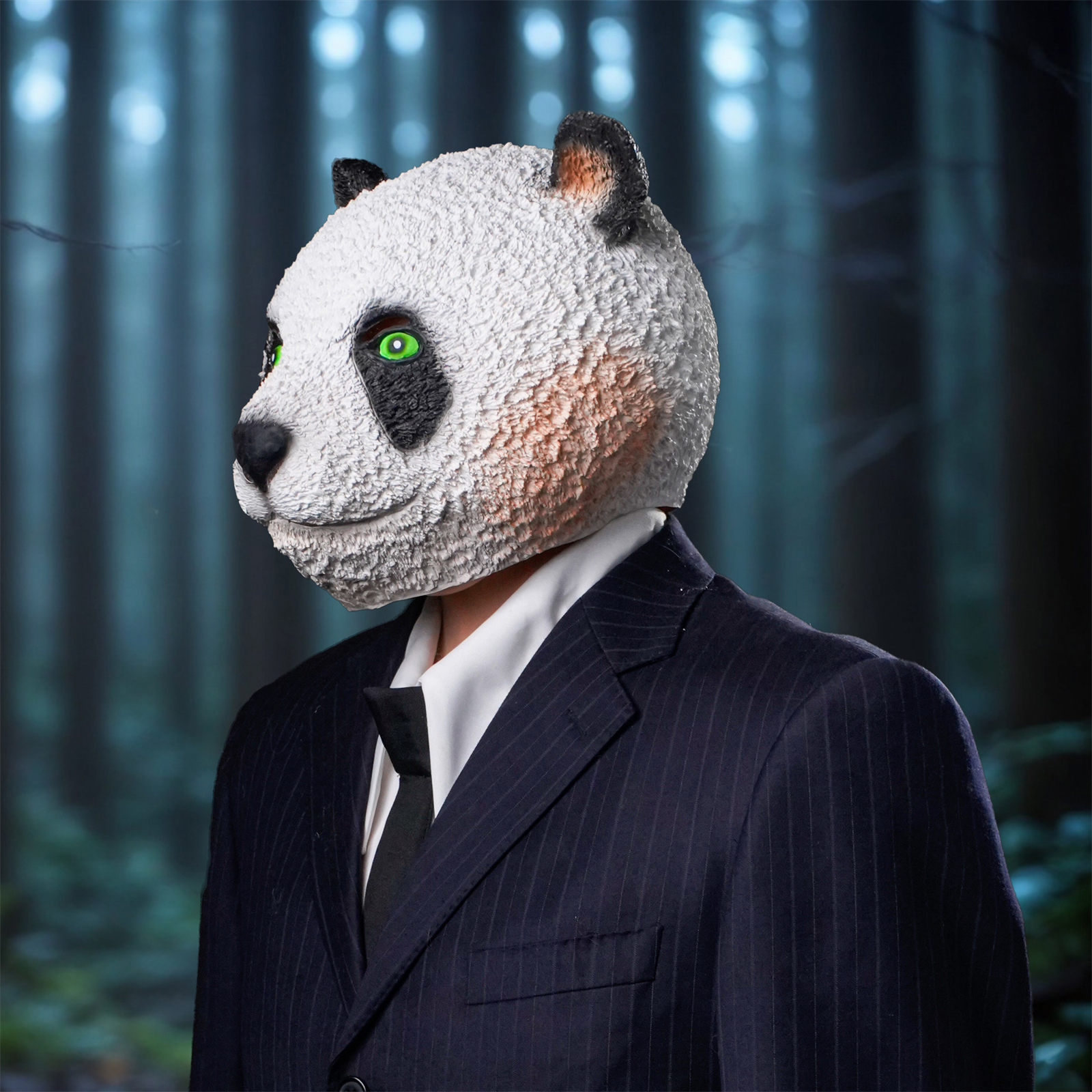 Panda Latex Mask - Movie-Grade - Cosplay Prop Paint recension och pris