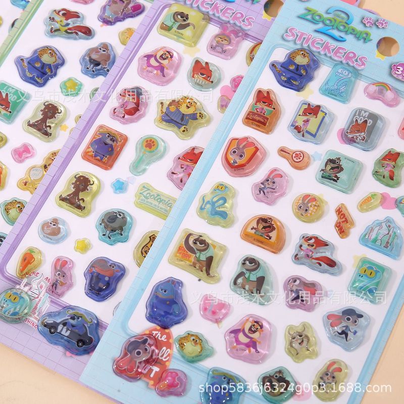 40pcs Kawaii Zootopia 3d Relie - Cosplay Prop Diy recension och pris