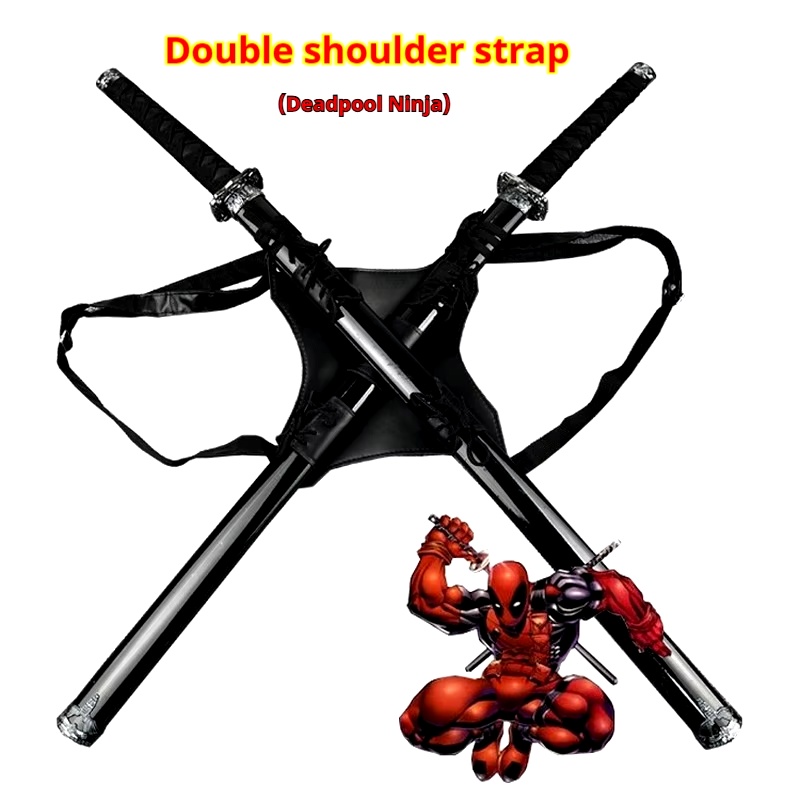 New 61cm Deadpool Cos Sets Kat - Cosplay Prop Katana recension och pris