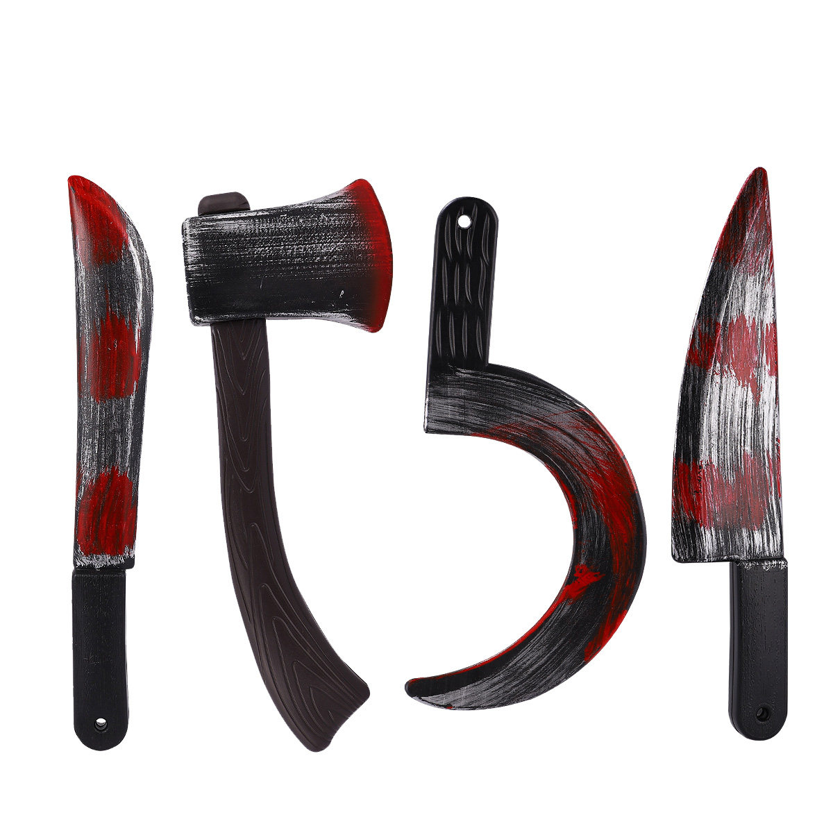 4Pcs Simulation Axe Props Plas - Cosplay Prop Axe recension och pris