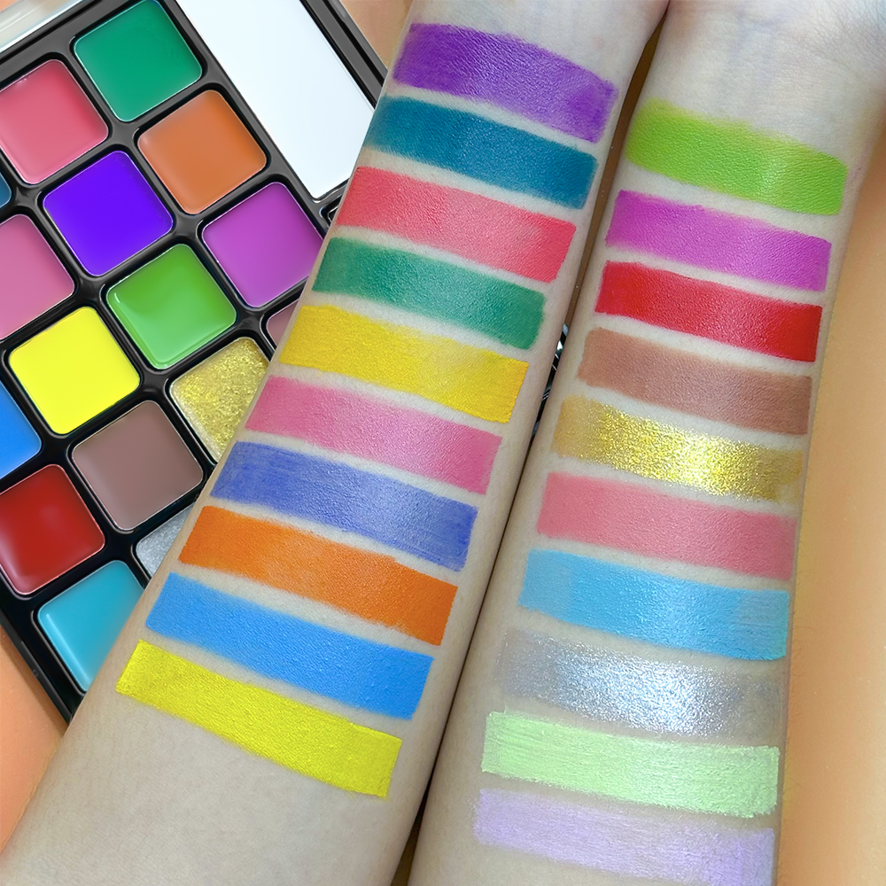 22 Color Face Body Painting Ki - Cosplay Prop Paint recension och pris