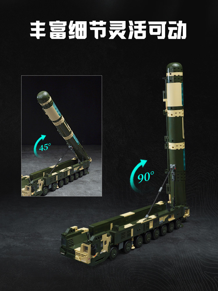 Keeppley 2026 New Df-41 Milita - Cosplay Prop Building recension och pris