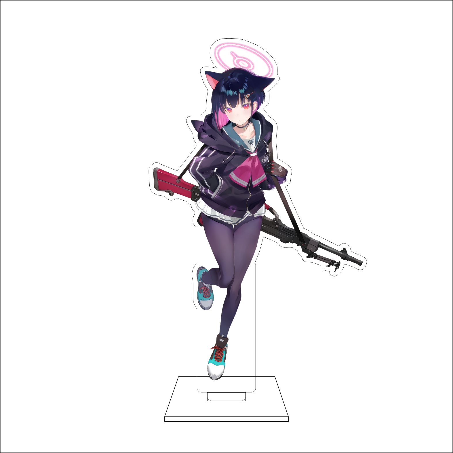 16CM Anime Blue Archive Cospla - Anime Cosplay Prop recension och pris
