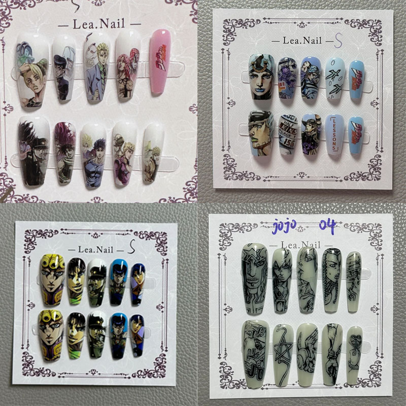 JOJO Nail Art Student Anime Ca - Cosplay Prop Diy recension och pris