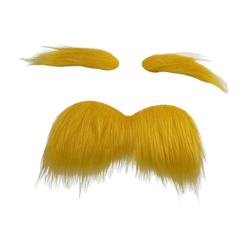 Fake Mustache and Eyebrows Sel - Cosplay Prop Kit recension och pris
