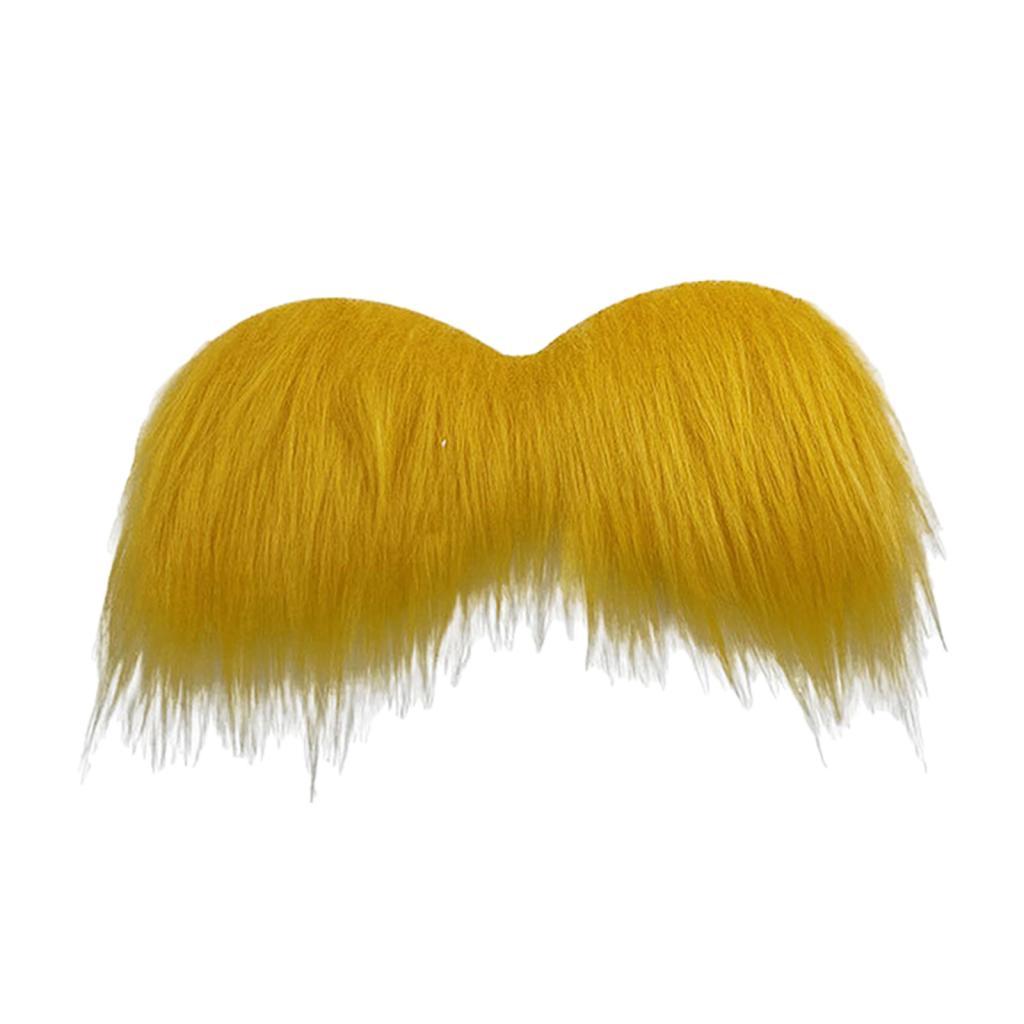 Novelty Stick on Fake Mustache - Cosplay Prop Kit recension och pris
