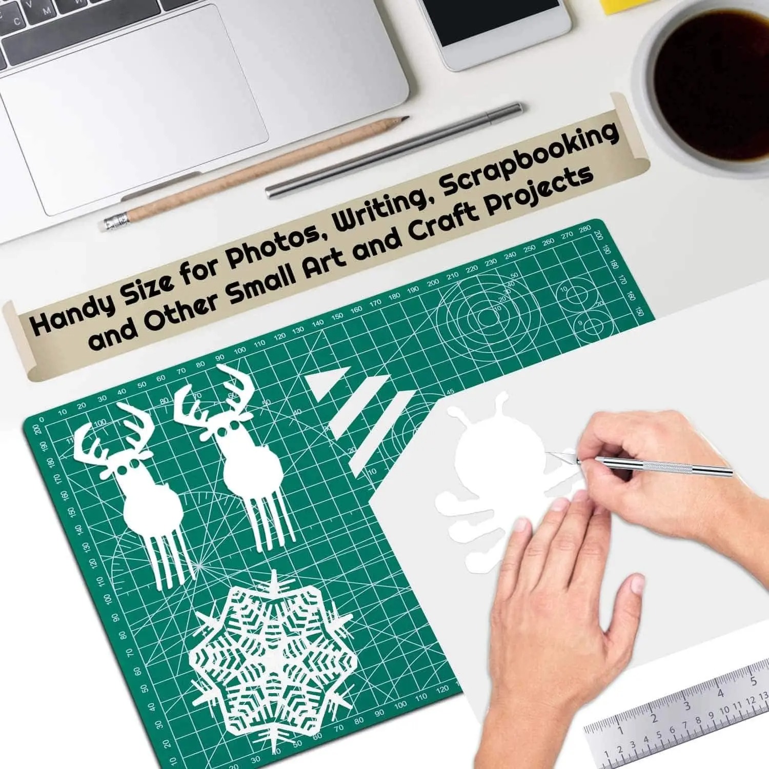 A2 A3 A4 A5 PVC Cutting Mat Do - Craft Knife Set recension och pris