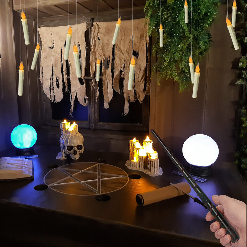 Hot 12/20pcs Set Halloween Dec - Cosplay Floating Prop recension och pris