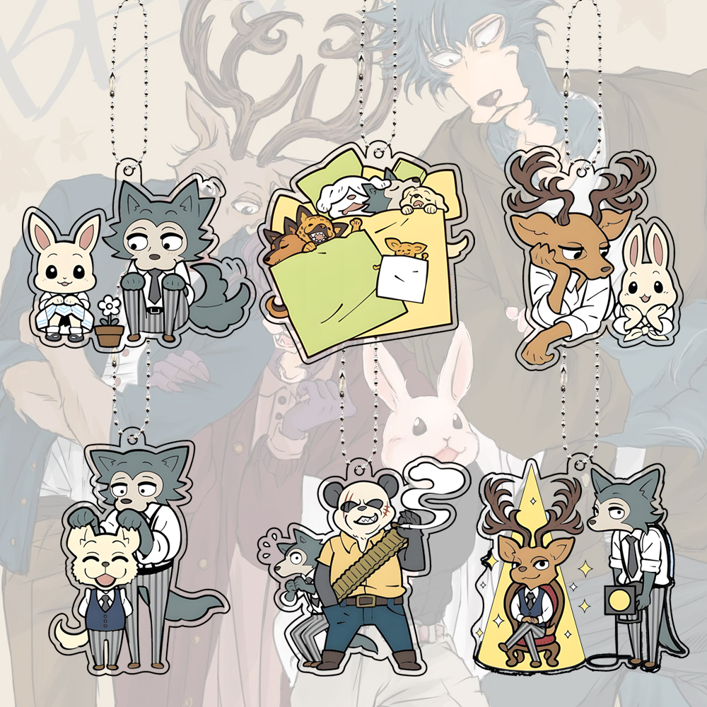 BEASTARS Acrylic Keychain Anim - Acrylic Cosplay Prop recension och pris