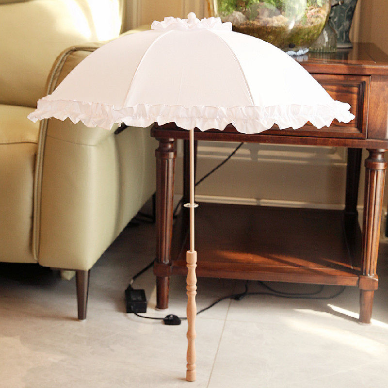 Floating feather parasol, wood - Cosplay Floating Prop recension och pris