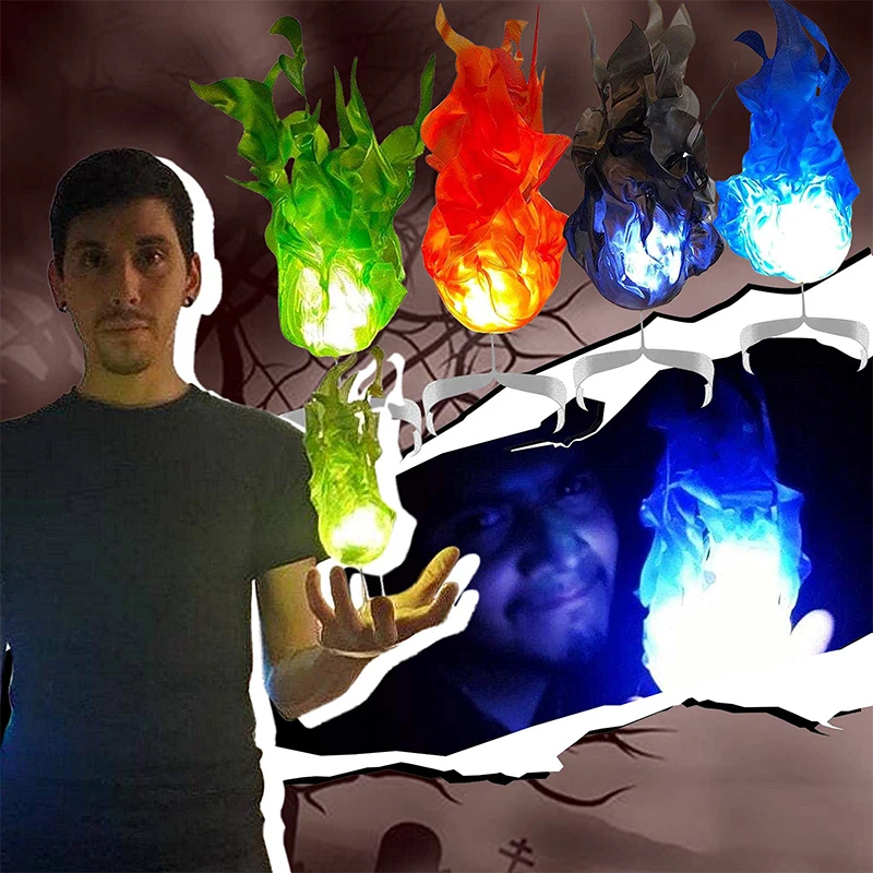 Realistic Hanging Floating Red - Cosplay Fireball Prop recension och pris