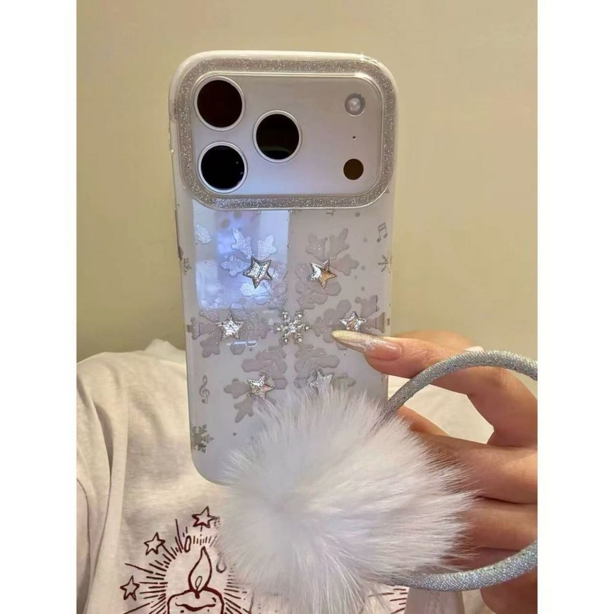 New minimalist glitter snowfla - Cosplay Fireball Prop recension och pris