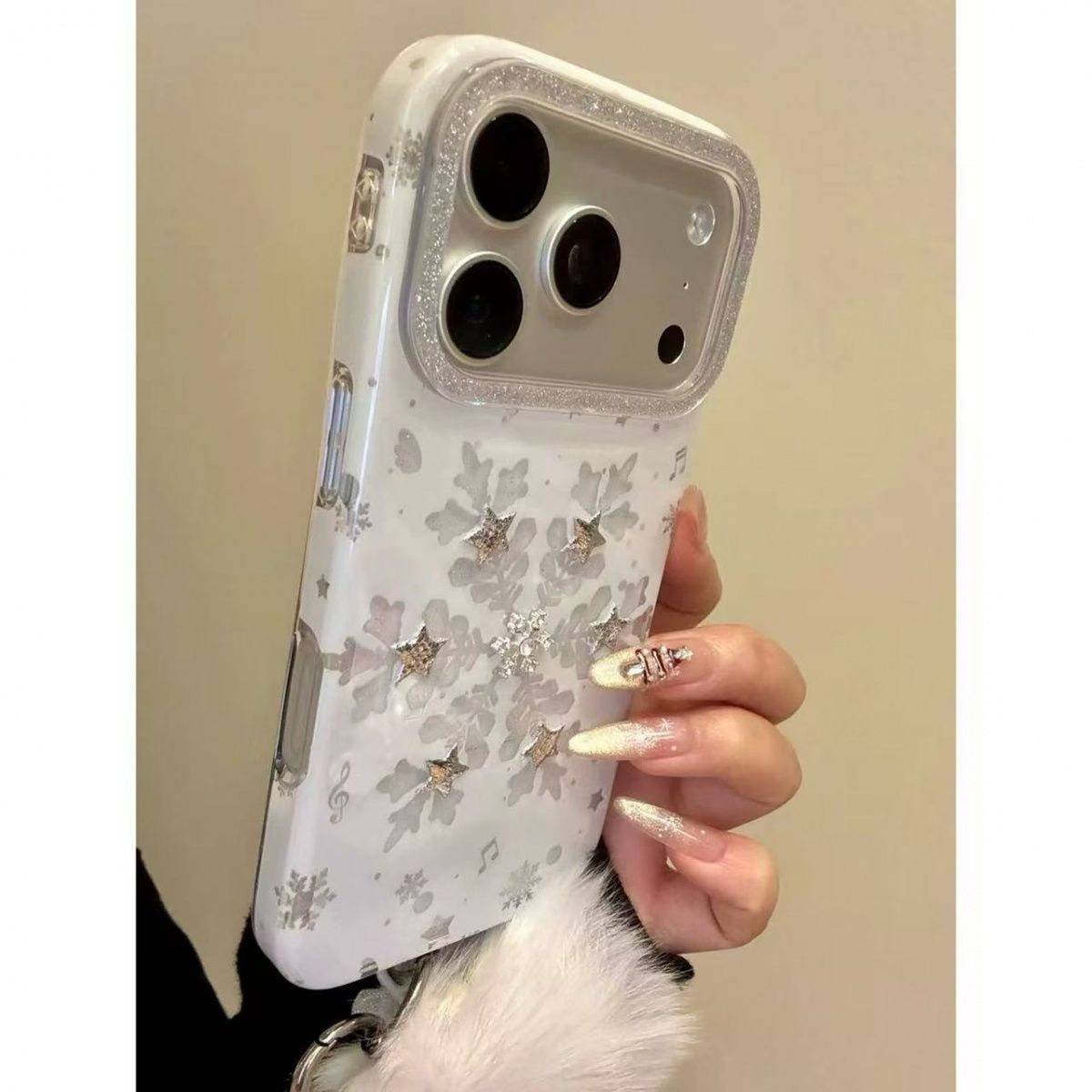 New minimalist glitter snowfla - Cosplay Fireball Prop recension och pris