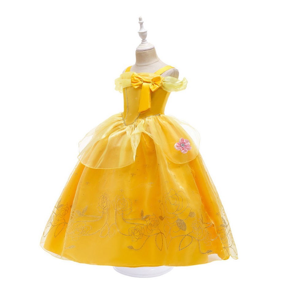 Girls Belle Dress Children Chr - Cosplay Prop Bow recension och pris