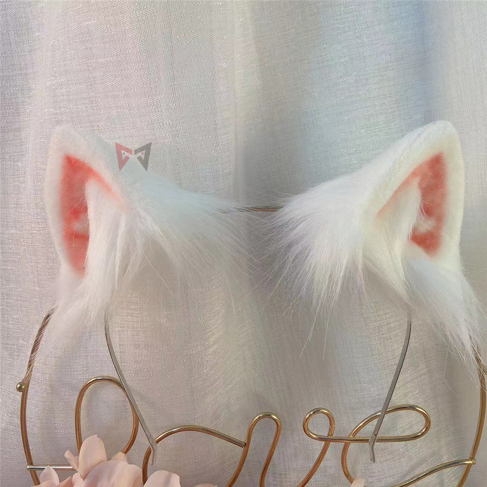 New Handmade Work White Cat Ea - Cosplay Prop Works recension och pris
