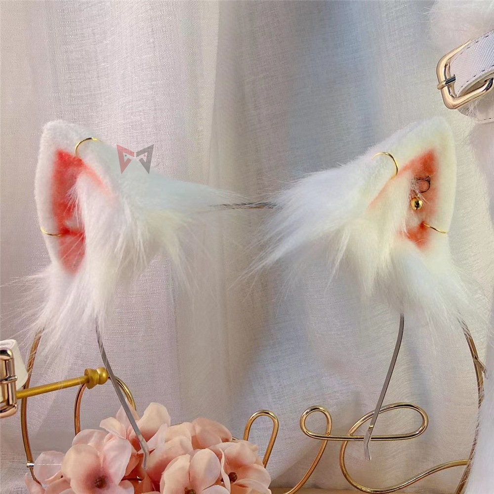 New Handmade Work White Cat Ea - Cosplay Prop Works recension och pris