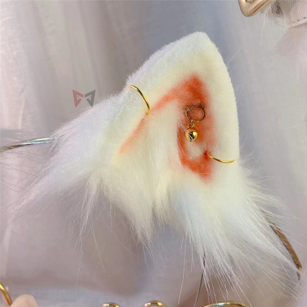 New Handmade Work White Cat Ea - Cosplay Prop Works recension och pris