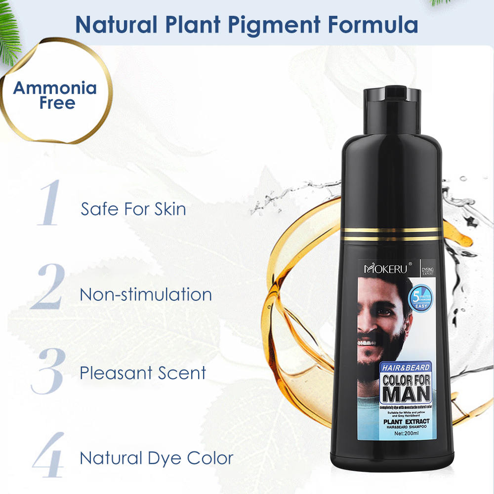 Natural Permanent Beard Dye Sh - Hair Spray Color recension och pris